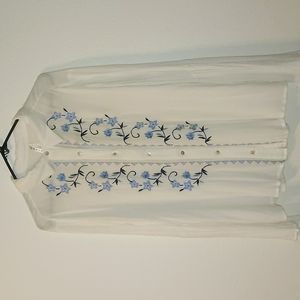 Roper Rayon Embroidered Blosuse